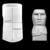 Statue Mold for Candle Making,Candle Mold Silicone for DIY Aromatherapy Candle,Epoxy Resin,Casting,Wax,Soaps,DIY Crafts