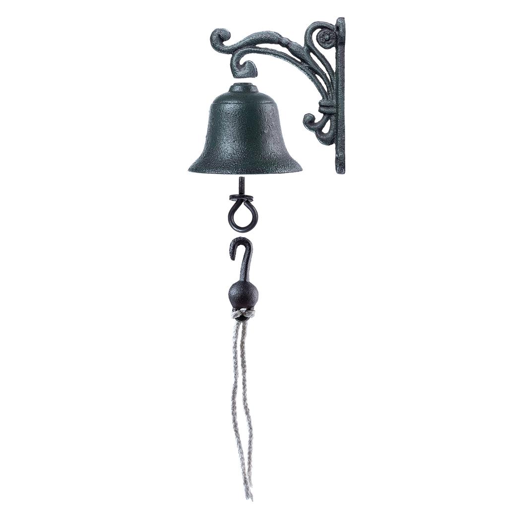 KADAX Cast Iron Doorbell Knocker Decorative Bell Retro