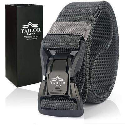 New Airsoft Tactical Military Tactical Tactical Airsoft Work Made of 1200D Nylon [TAILOR JAPAN] One-Touch Belt, Belt, Belt, Belt, Belt, Gear,