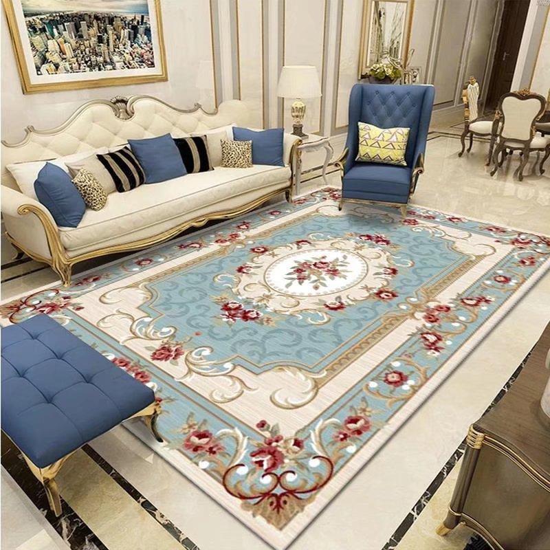 Classical European Style Palace Living Room Carpet Family Living Room Bedroom Retro European Style Carpet