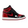 Kids' Sneakers 1 Retro High OG Patent Bred (PS) Black/White-Varsity Red