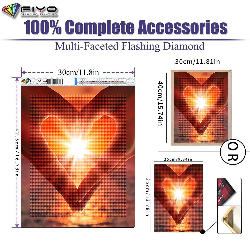 DIY Full Circle Diamond Painting Cross Stitch 3D Romantic Landscape Home Decorative Art Diamond Painting 5d Diamond Art Painting