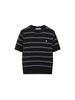 Peulojegteuem Women'S Cable Round Short Sleeve Knit_Epg2Er2100