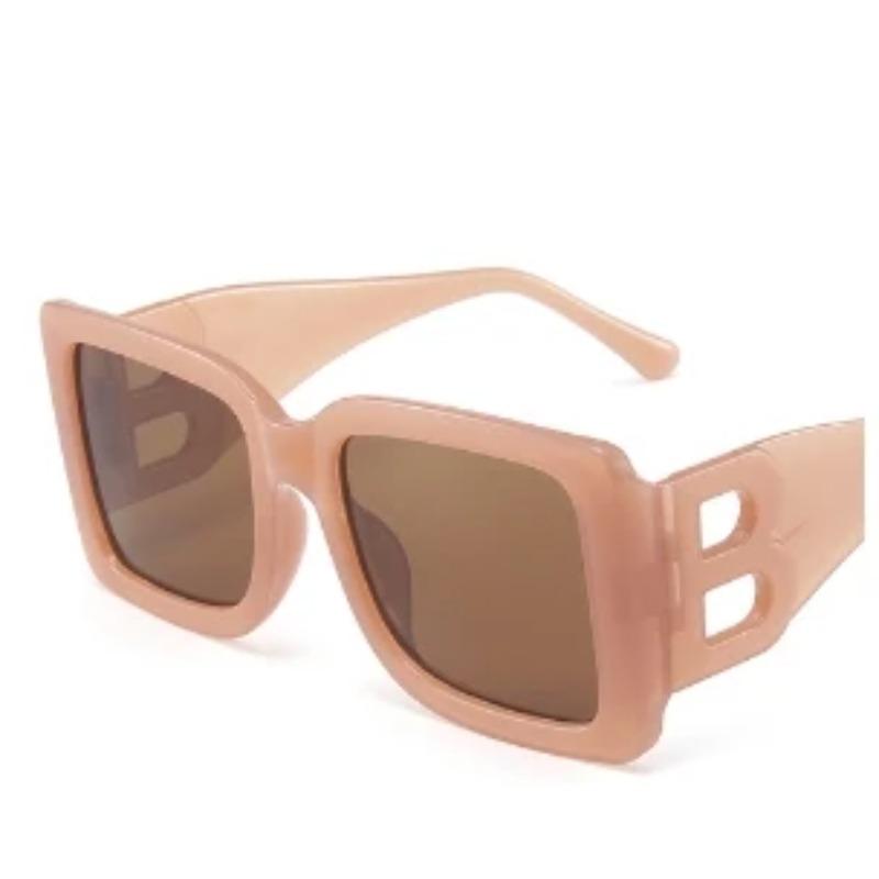 Damesolbriller Damer Trendy Designer Firkantede Solbriller menn Klassisk Svart Luksus Retro B-Dekorative Nyanser Briller