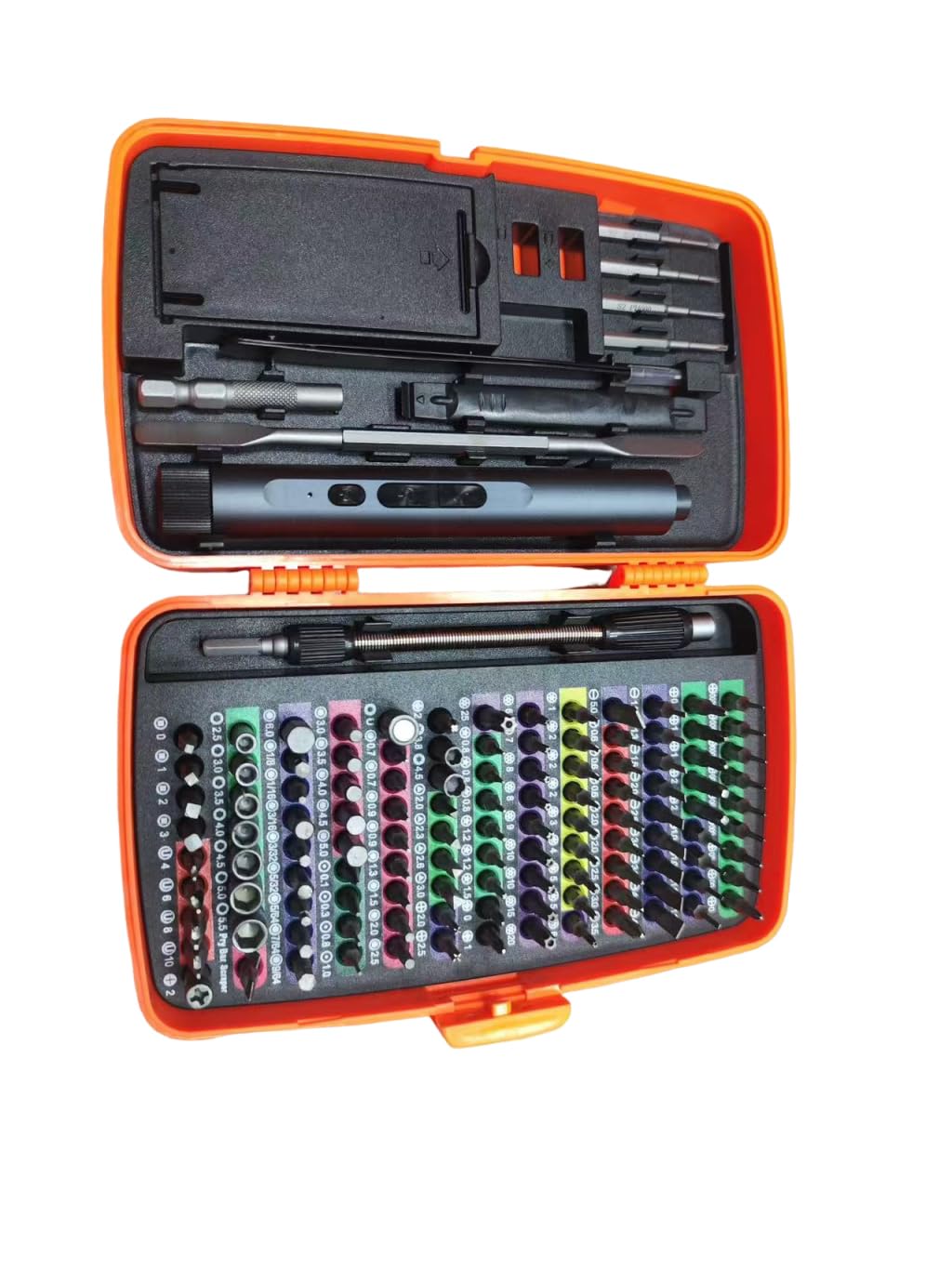 

Електрична викрутка 138 в 1 Перезаряджувана Прецизійна викрутка Електрична Ручка Типу Міні Електрична Викрутка для Мобільних Годинників DIY Набір для Ремонту Чорна