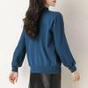 Sweater for Women Winter Cotton Thickened Pullover Warm Knitted Stretchy Long Sleeve Oversize Jumper Sweater Tops