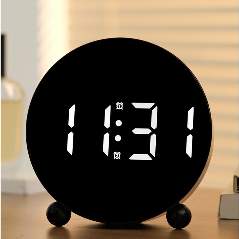 

Светодиодные цифровые часы Умный электронный будильник Студенческий специальный инструмент для пробуждения Новые настольные часы-будильник