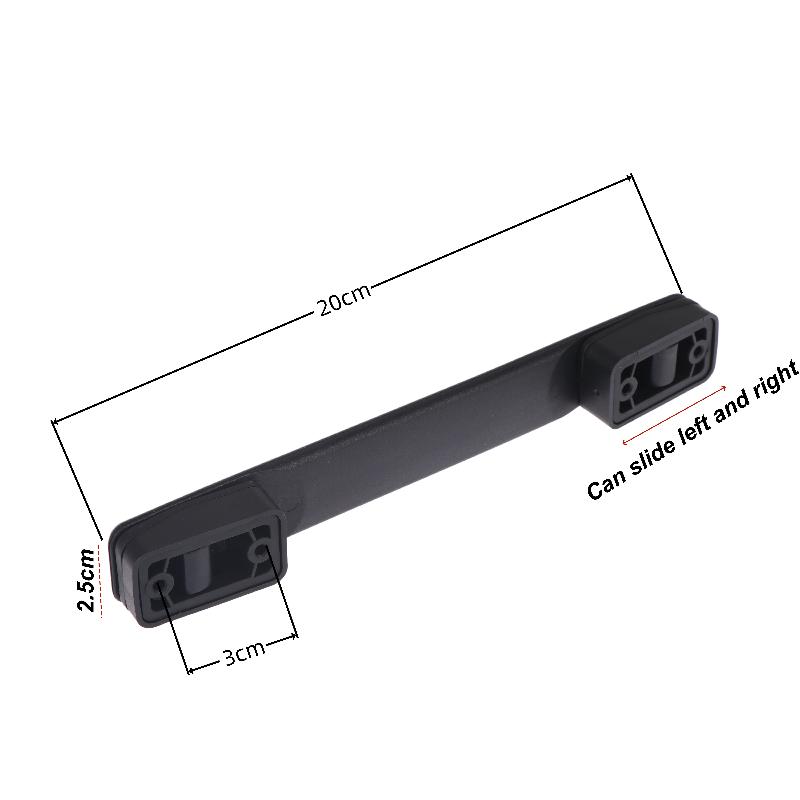 1 Set Luggage Handle Handle Grip Trolley Handle Suitcase Handle Bag Handle Replacement Universal Travel Black Luggage Bag Access