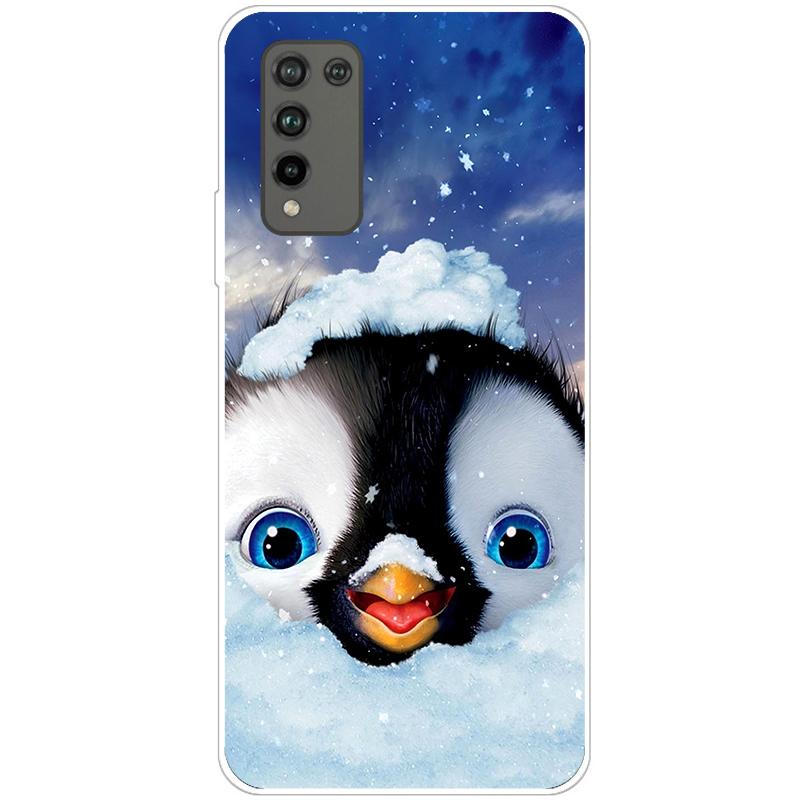 Für Huawei Honor 10X Lite Hülle Silikon Weich Niedlich Tier Handyhülle für Honor 10X Lite Hülle Honor10X 10 X Lite Fundas 6,67 Zoll