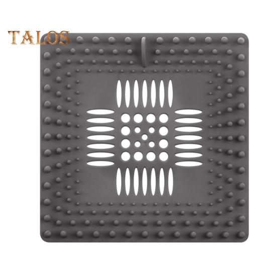 4 Bucăți Sifon de Duș Colector de Păr Pătrat Plastic Strecurătoare Chiuvetă Anti-Înfundare Cadă de Baie & Bucătărie Filtru Sifon Previne Țevile Înfundate Protecție Păr