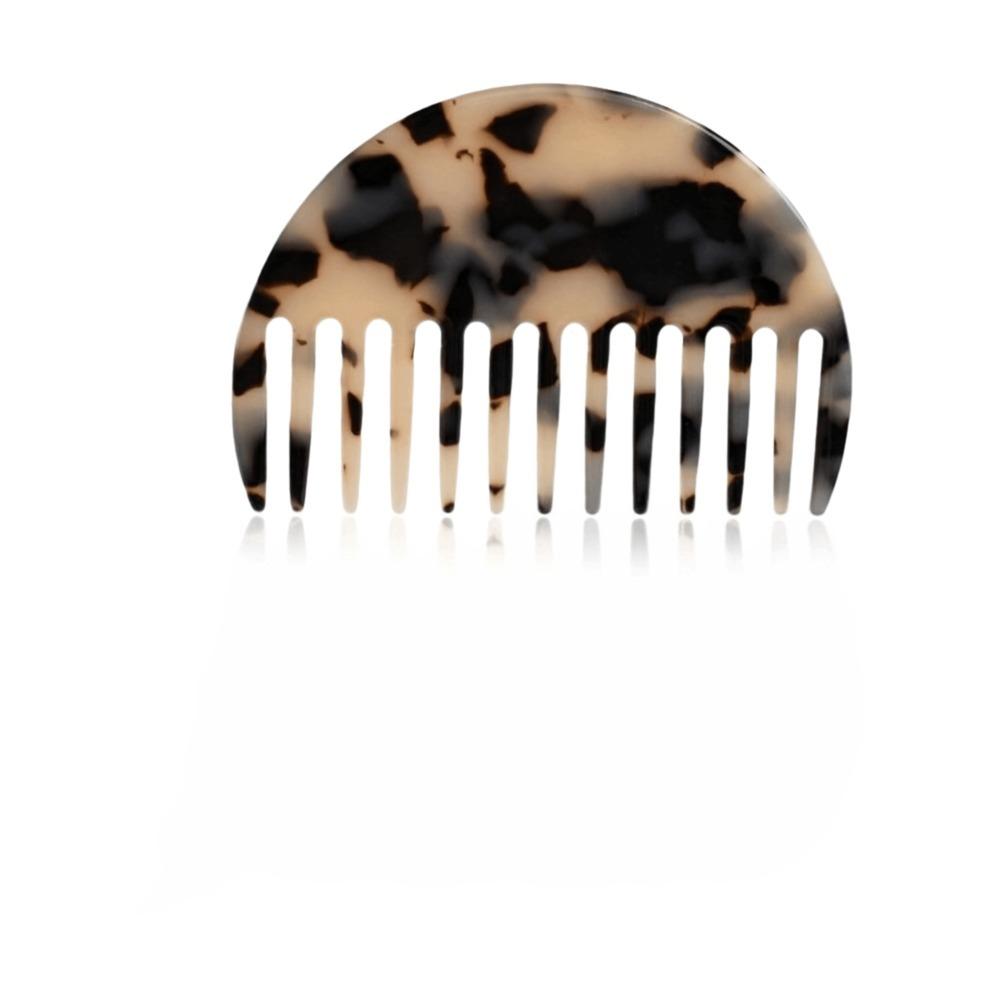 Acetate Hair Styling Combs Half-Round Grooming Comb Salon Hair Styling Tool