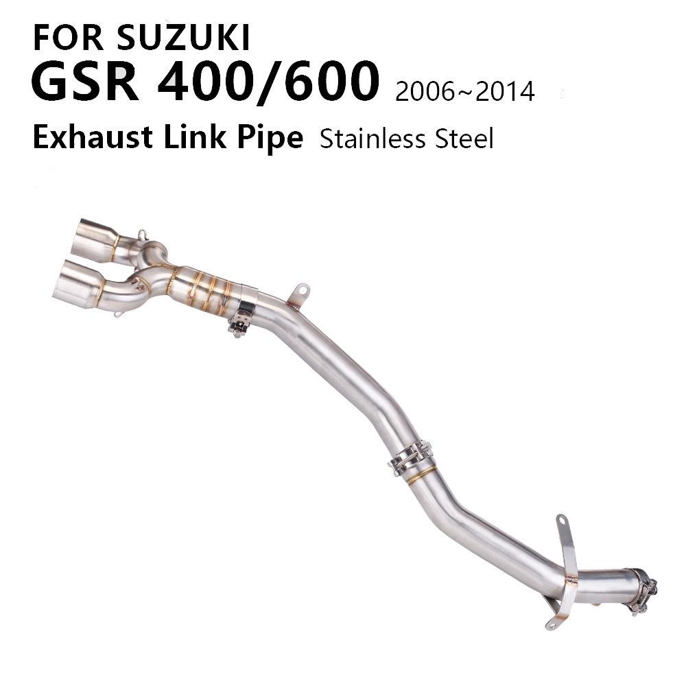 Silenziatore di Scarico Modificato per Motociclette Suzuki GSR400 GSR600 BK400 BK600