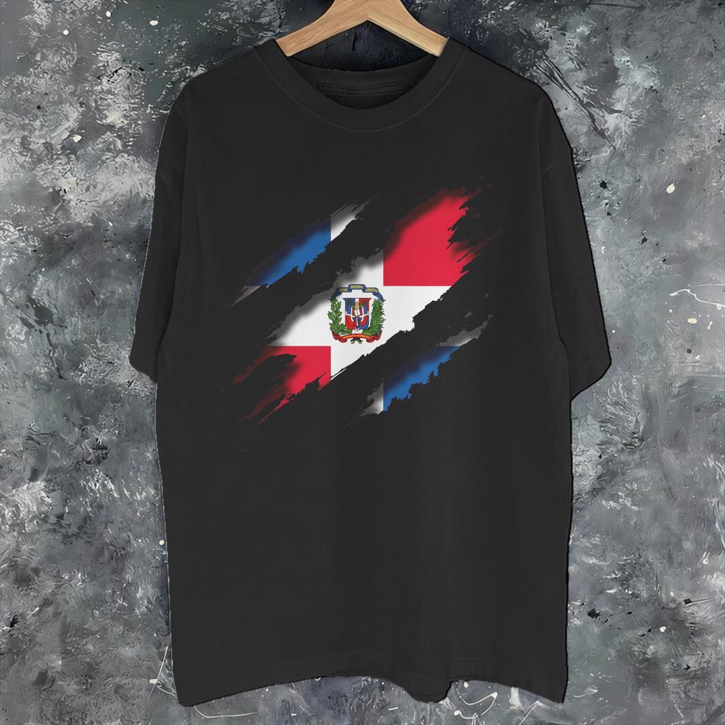 Unisex Women Graphic Print Dominican Republic  Tee T Shirt Pure Cotton  Tshirts Clothes