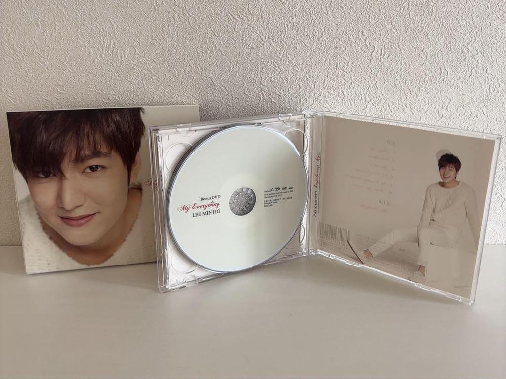 [USED] Lee Min Ho "My Everything" Type-A CD+DVD