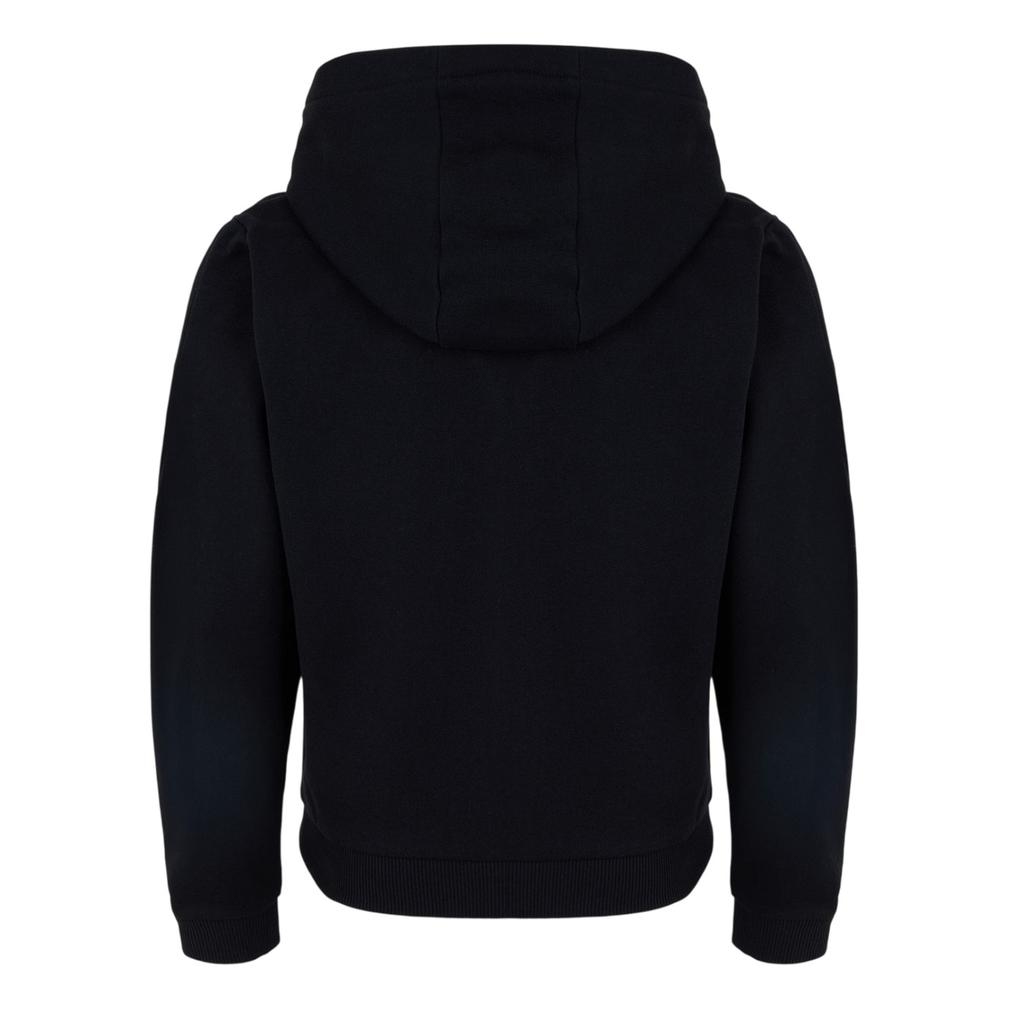 Hugo Kinder Kapuzenpullover mit Reißverschluss und Lettering-Logo
