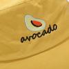 Avocado Bestickter Fischerhut Outdoor Freizeit Sonnenhut Sommer Fischerhut für Männer und Frauen(56-58cm)