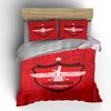 "Red FC Persepolis Bedding Set" Bedding Duvet Cover Set Duvet Cover Pillowcases (1 * Duvet Cover 2 * Pillowcases, Without Duvet Insert)