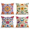 Mexican Ethnic Style Cushions Pillowcase Printed Polyester 45x45cm Throw Pillow Cover Decorative Sofa Cushion Pillowslip Decor