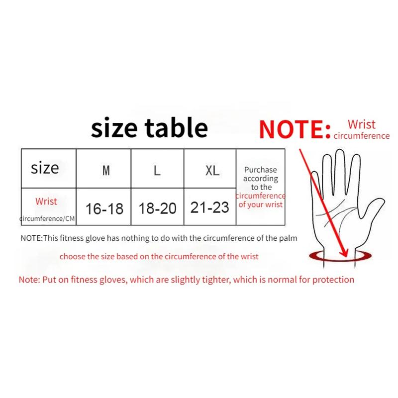 Durable And Safe 1 Pair Weightlifting Training Gloves For Men Women Fitness Sports Body Building Gymnastics Gym Hand Wrist Palm Protector Gloves