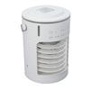 Portable Air Conditioner Cooling Fan with 7 Colors LED 3 Speeds 3 Levels Misting Timing Cooler for Bedroom Office Camping