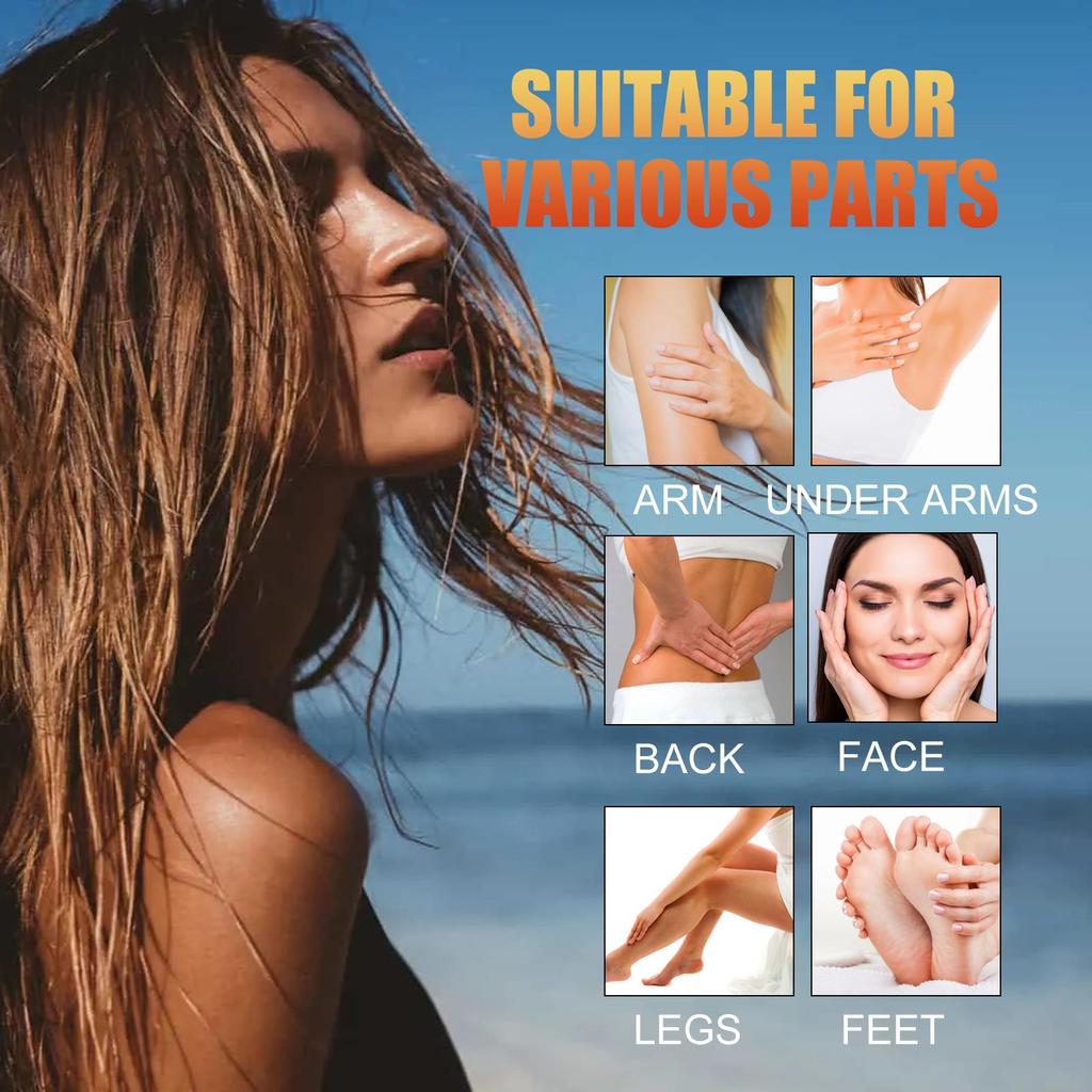 EELHOE Tanning Treatment Gel Summer Beach Seaside Quick Tan Bronze Natural Refreshing Moisturizing