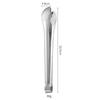 Stainless Steel Steak Clip Food Tongs Non Slip Barbecue Kitchen Baking Multi Functional Food Bread Clip Meal Folder Cooking