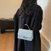 Rhombus Chain Small Square Bag Women's Bag New Versatile Shoulder Messenger Bag Simple Portable Underarm Bag