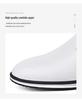 Handmade Men's Slip-On Leather Moccasins: Soft Sole Formal British Style for Commuting