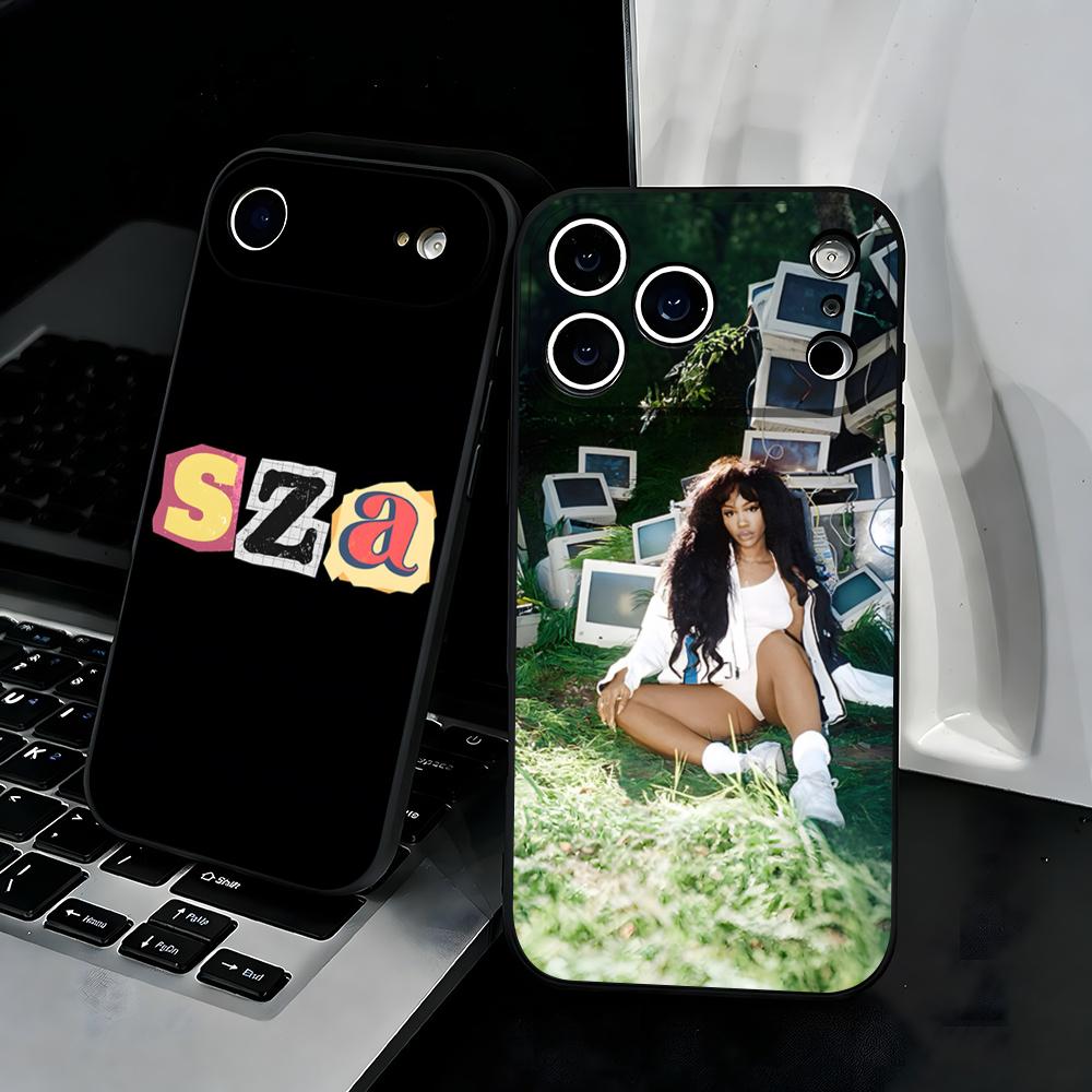 Singer SZA Lana Phone Case For IPhone 17 Air 16 E Pro Max 15 14 13 Mini 12 Pro 11 Max Plus Black Soft Shell