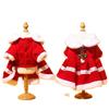 Polyester Dog Christmas Dress - Festive Pet Costume for Holiday Parties Christmas Clothes Christmas Skirts