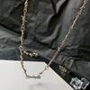 Trendy Metal Pants Chain Thorns Wire Hip Hop Long Waist Chain Grunge Goth Punk Necklace Women Men Jeans Accessories