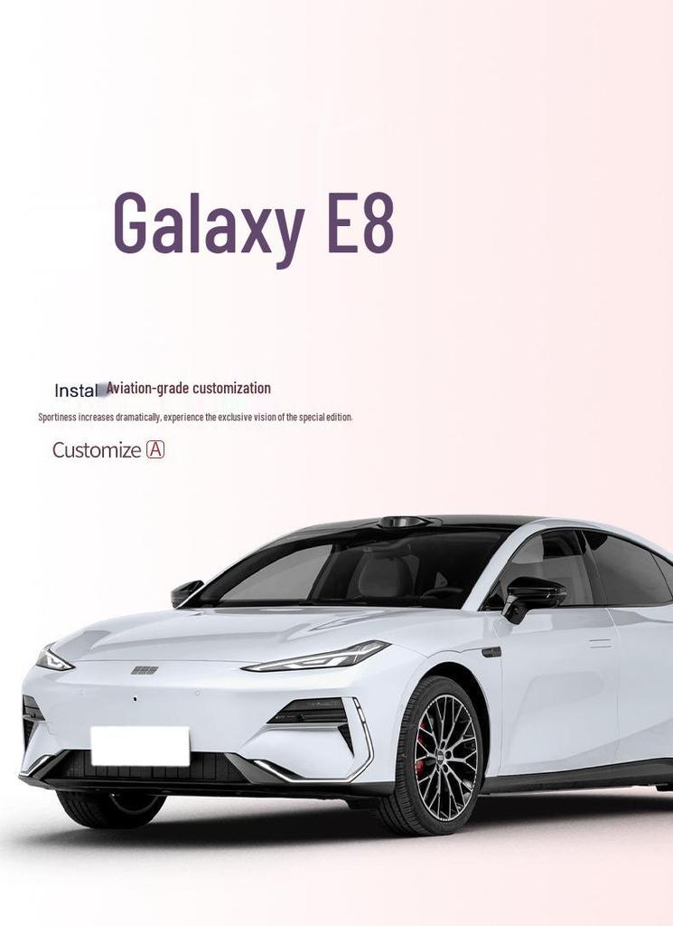 Geely Galaxy E8 TPE Trunk Mat - Car Interior Accessory