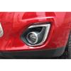 Chrome Front Fog Light Eyebrow Trim For Mitsubishi Outlander Sport ASX RVR 13-15