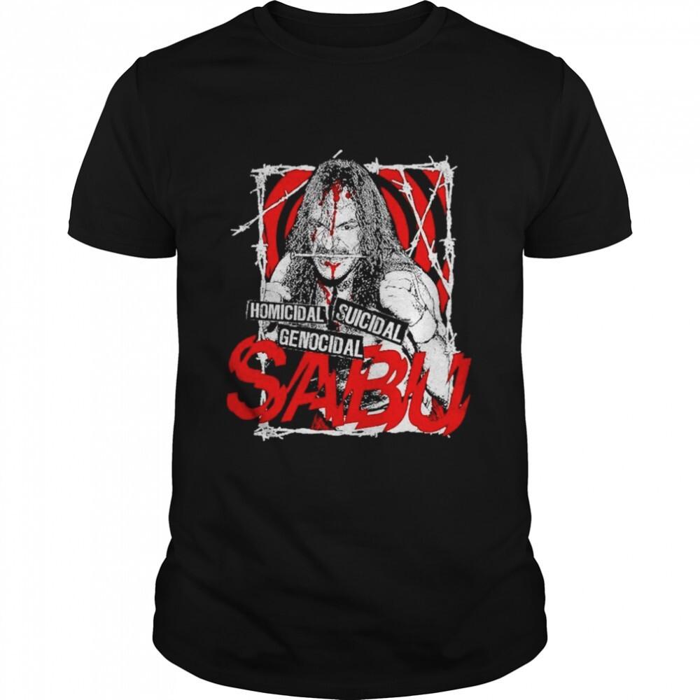 NEW Sabu Black Cotton All size S-345XL Gift For Fans T-Shirt HRO142 Unisex T-Shirt M