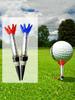 80mm Golf Tees Geringe Reibung und Widerstand 2 Stück Unzerbrechliches Golf-Tee Ausgezeichnete Haltbarkeit und Stabilität Golfbälle Zubehör