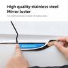 CKU5 2PCS 3D Metal Honda Car Side Fender Emblem Badge Sticker Blade Trim for Civic Accord CR-V Fit - Auto Exterior Styling Accessorie