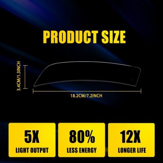 Smoked Lens LED Light Side Lamp Marker For Subaru White BRZ ZD8   2024