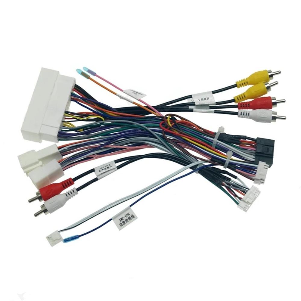 For Hyundai Sonata 9 Kia Kx5/Kx7 2016 Stereo 16 Pin Wiring Harness W/ Canbus Box