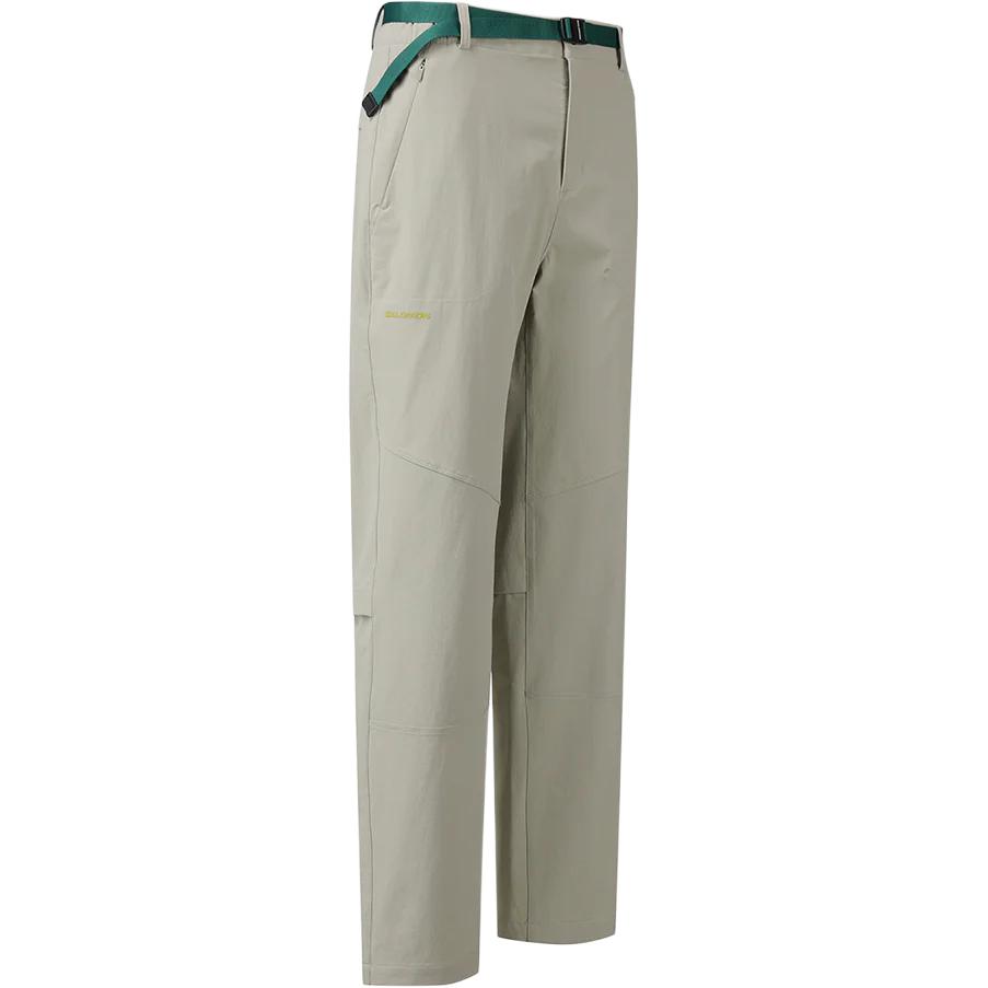 SALOMON Letter Pocket Straight Leg Casual Pants Unisex Pants Beige C28211