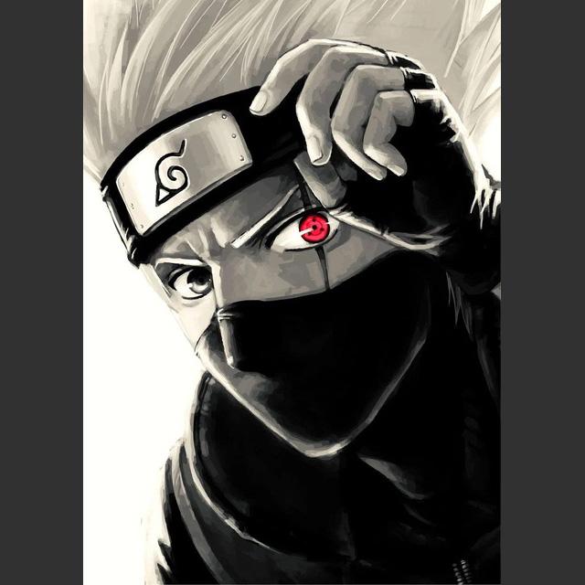 Black Wallpaper Cool Naruto Pictures Wallpapers Buy 5D DIY Classic