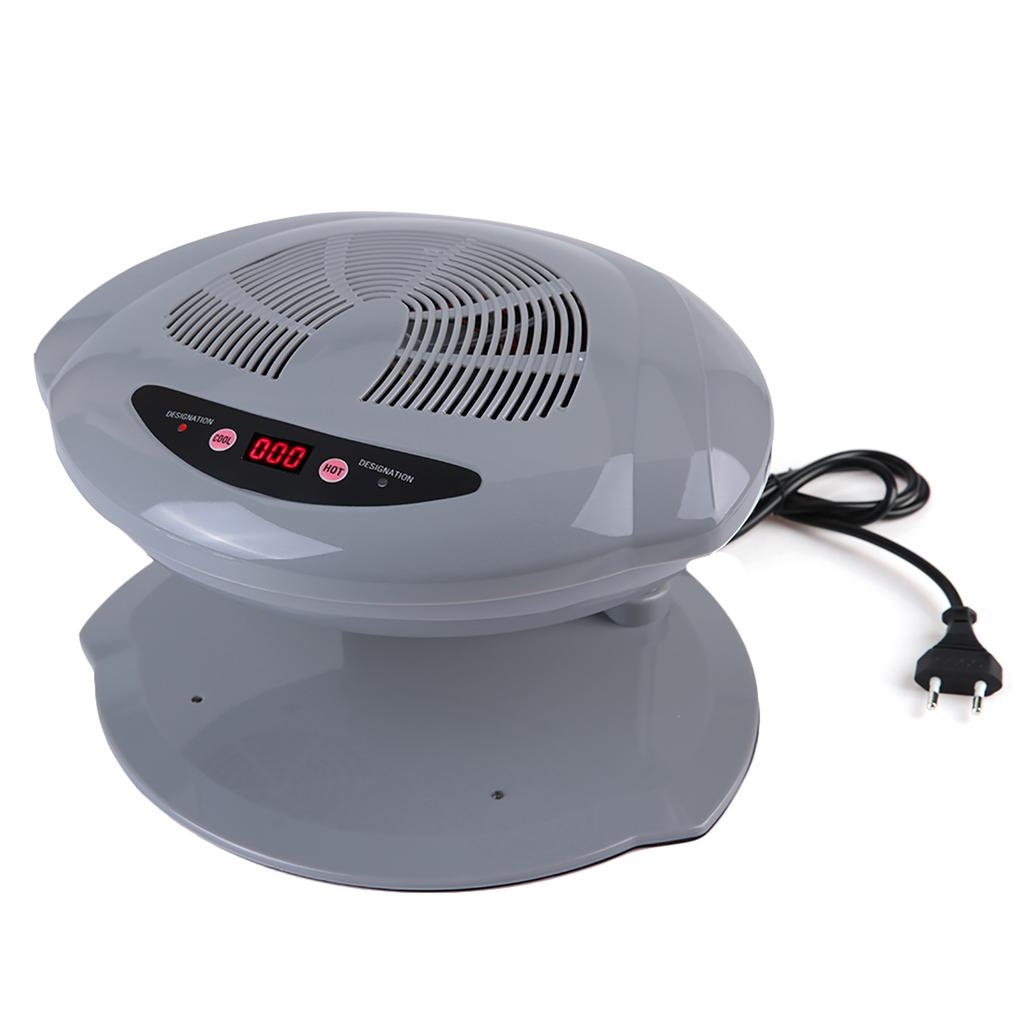 Hot & Cold Nail Dryer WarmCool Nail Polish Drying Fan Manicure Tool White