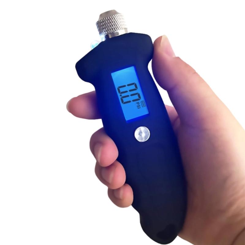 Digital Tire Pressure Gauge 250PSI Tire Pressure CheckerMonitor Universal for Car Truck Bike Tire with Backlit Portable