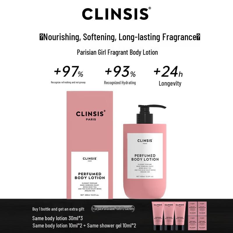 CLINSIS Scented Body Moisturizer 400ml