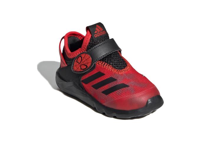 MARVEL x Adidas Activefle Breathable Mid top Toddler Shoes Red Black Infant And Toddler FV4264