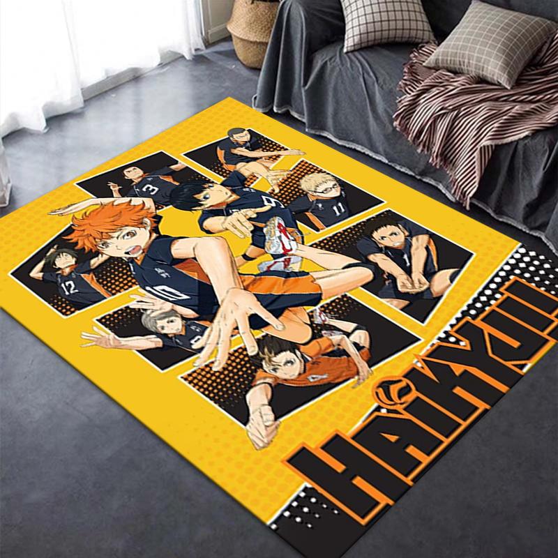 2025 New Haikyu!! Anime Carpet Rug for Living Room Bedroom Home Sofa Decoration,Kids Play Non-slip Floor Mat53