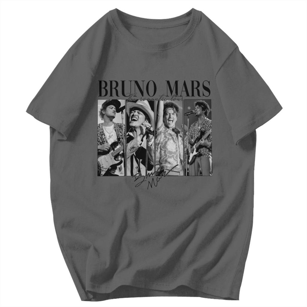 Pánské tričko Bruno Mars The Romantic Tour 2026 Album Tour Nápad na dárky Y2K Grafické Kulatý výstřih Unisex Topy Trička