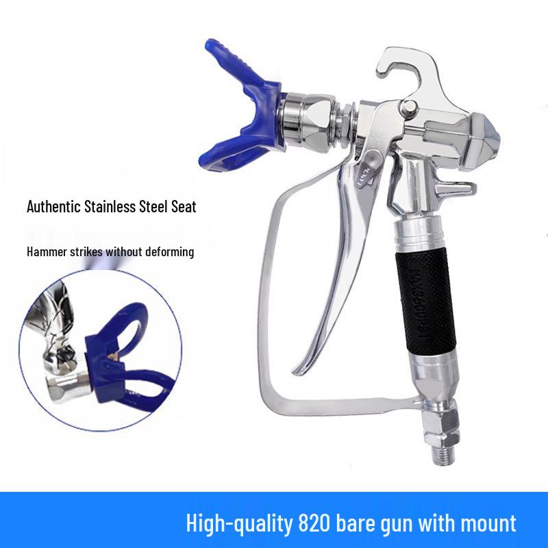 High-Pressure Airless Spray Gun Nozzle for Latex Paint & Putty