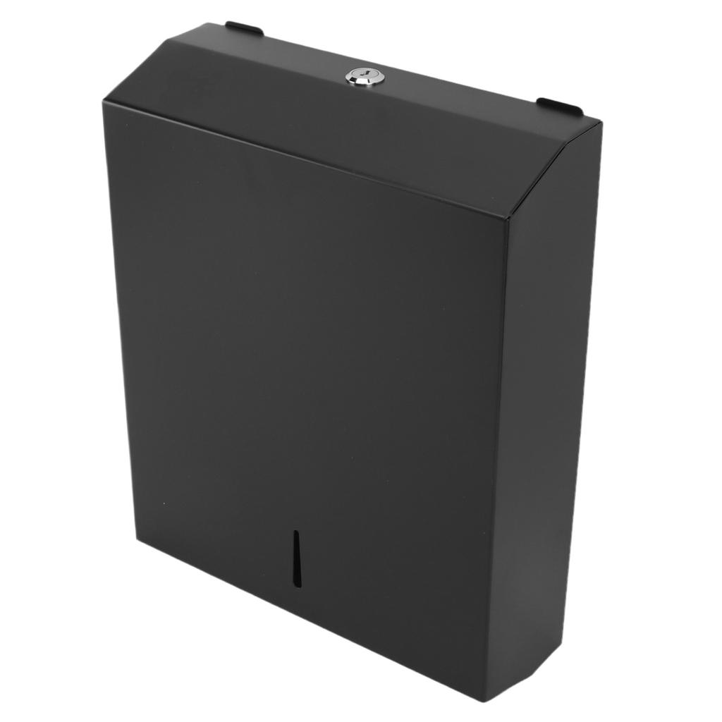 Cutie de șervețele montată pe perete Suport multifuncțional elegant din oțel inoxidabil pentru cutie de șervețele pentru bucătărie