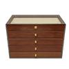 Juwelendoos Grote Capaciteit Multifunctionele Opbergdoos Ring Oorbel Armband Ketting Houder Organizer 5 Lagen