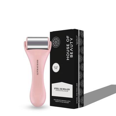 House of Beauty Ατσάλινο Παγάκι Ρολό-Πρησμένα Μάτια, ερυθρότητα, σπυράκια, μείωση ψηφιακής καταπόνησης ματιών(1 τεμ)